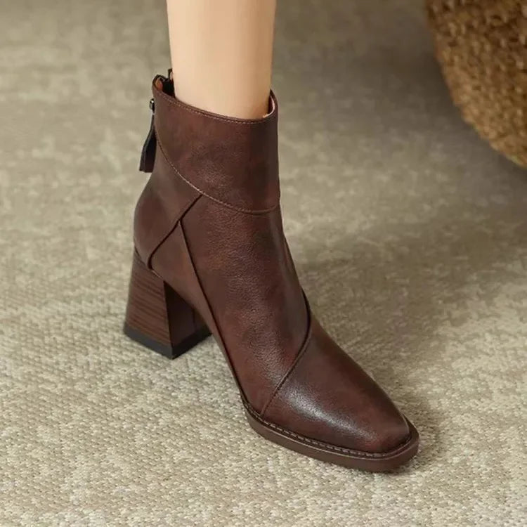 Stella™ | Classic Block Heel Ankle Boots