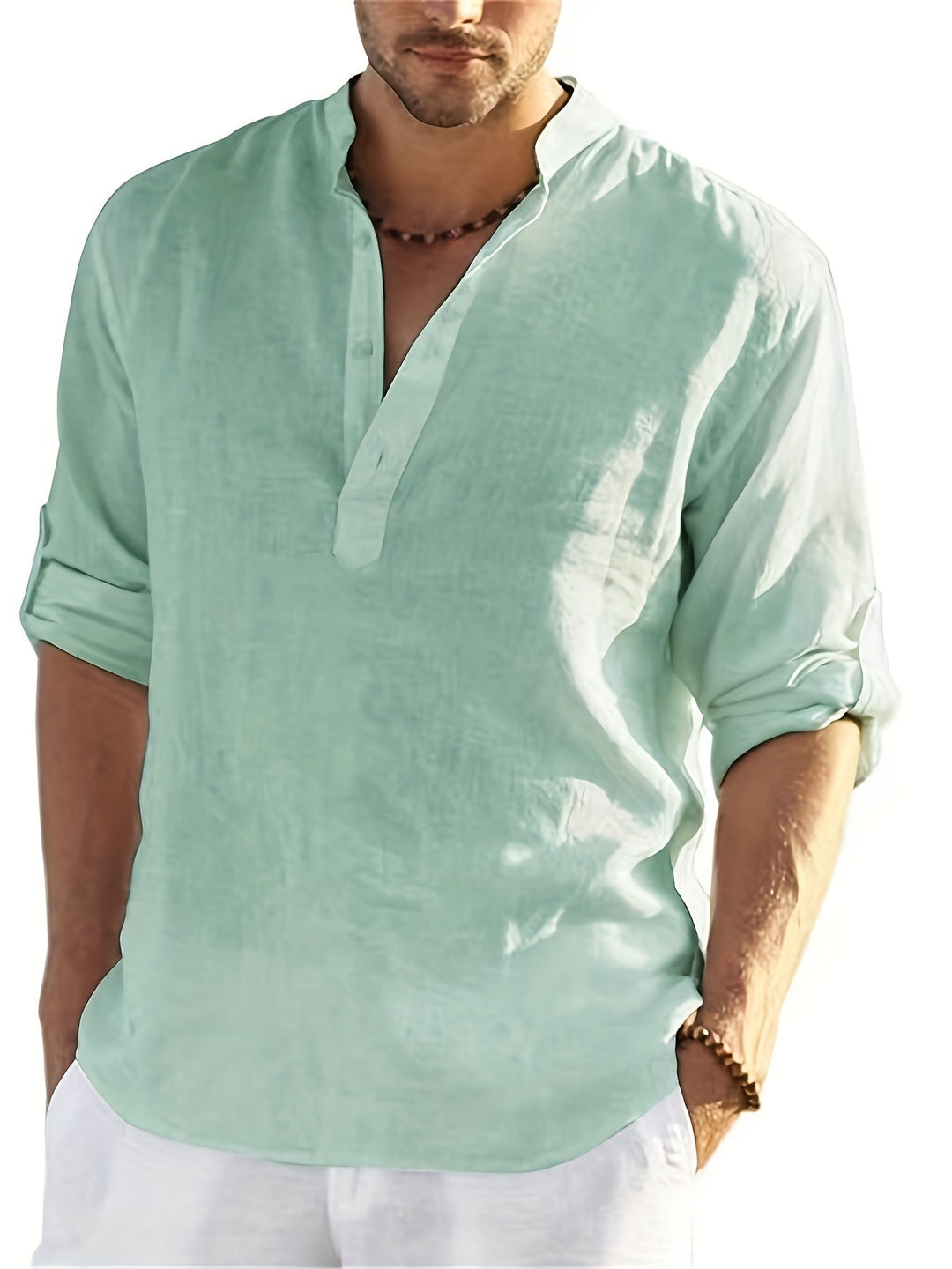 Lars - Stylish Henley Shirt