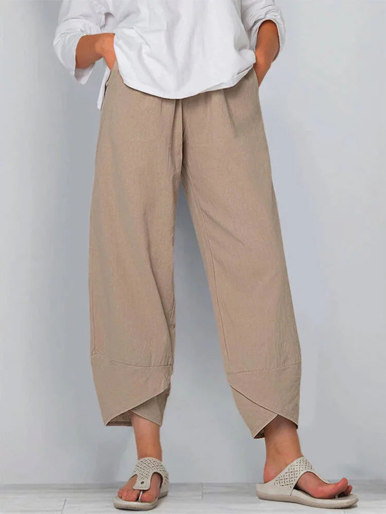 Stella ™ | Color Simple Casual Ankle Pants
