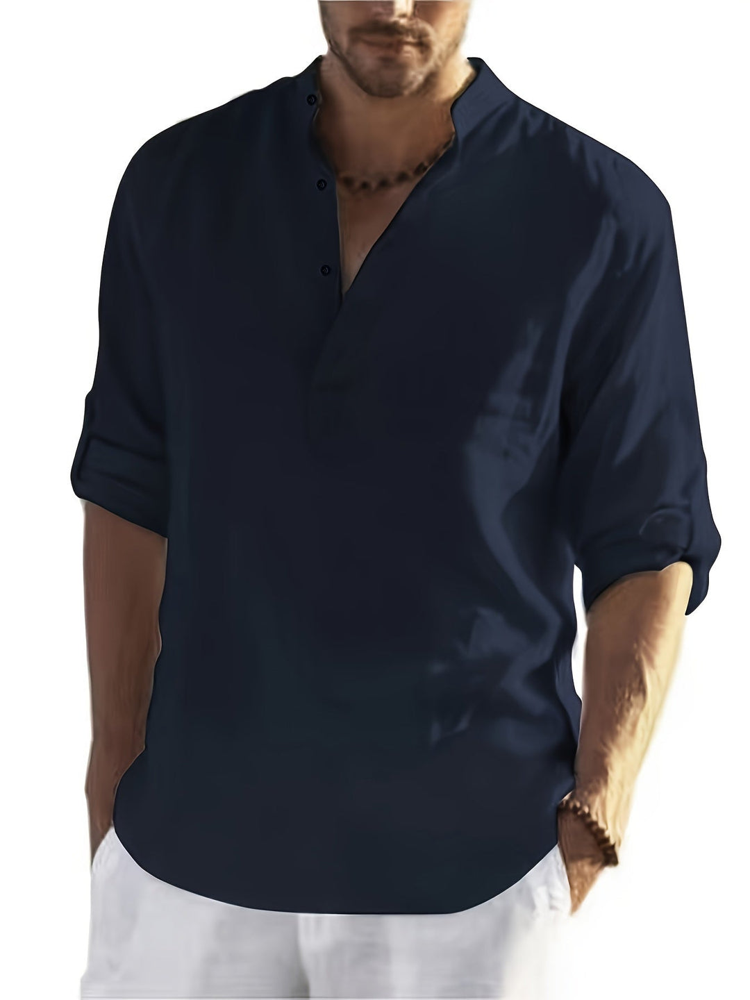 Lars - Stylish Henley Shirt