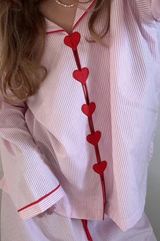 Stella ™ | Pink Heart Pyjama Set