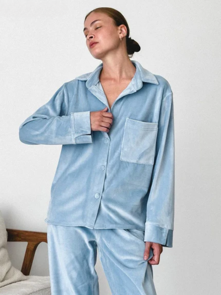 Stella ™ | Baby Blue yajama Set