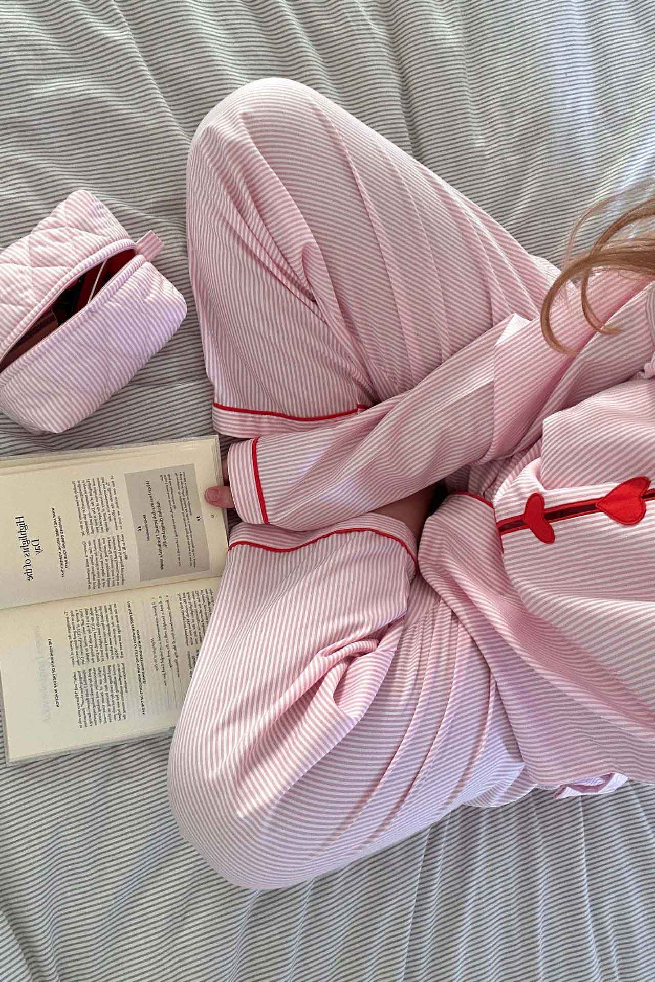Stella ™ | Pink Heart Pyjama Set