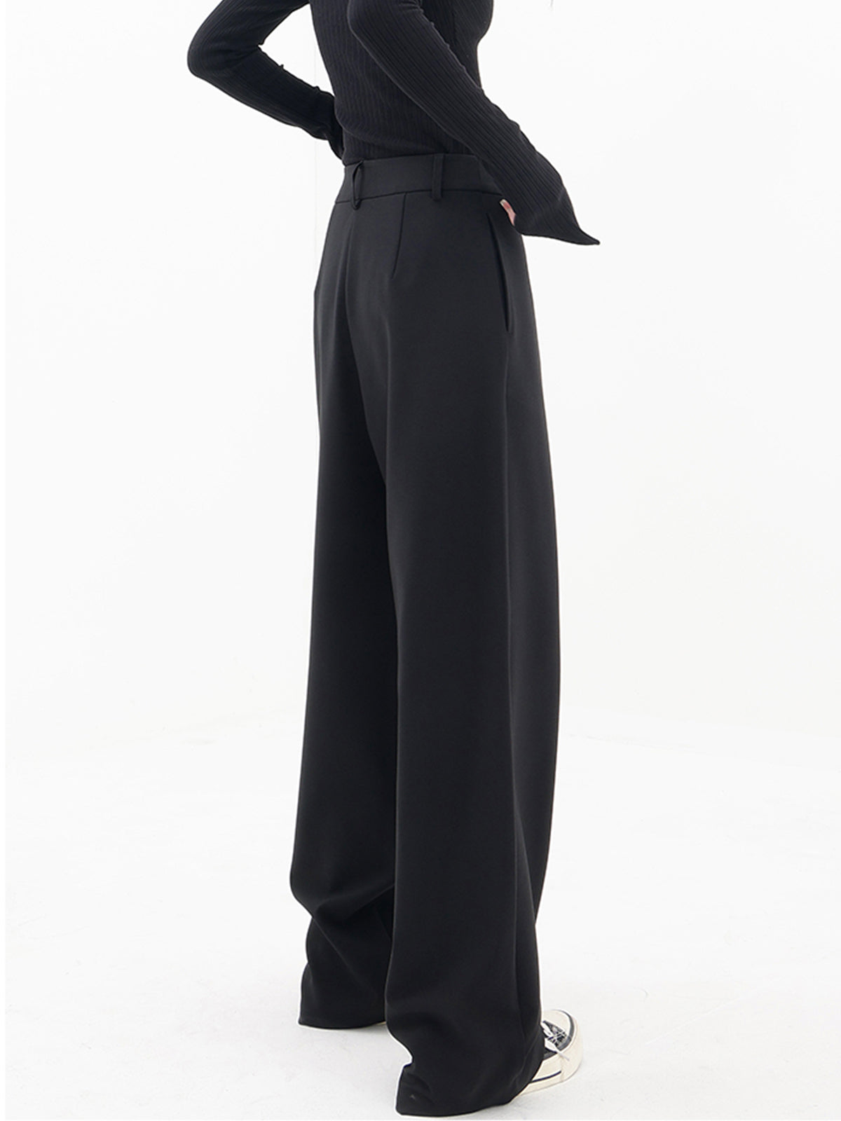 Stella ™ | Layer Button Baggy Wide Leg Pants