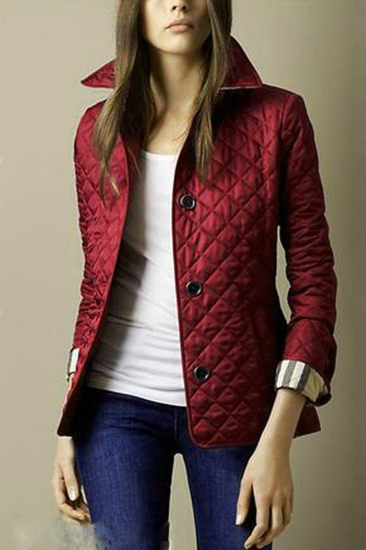 Eva - Slim Silk Cotton Jacket