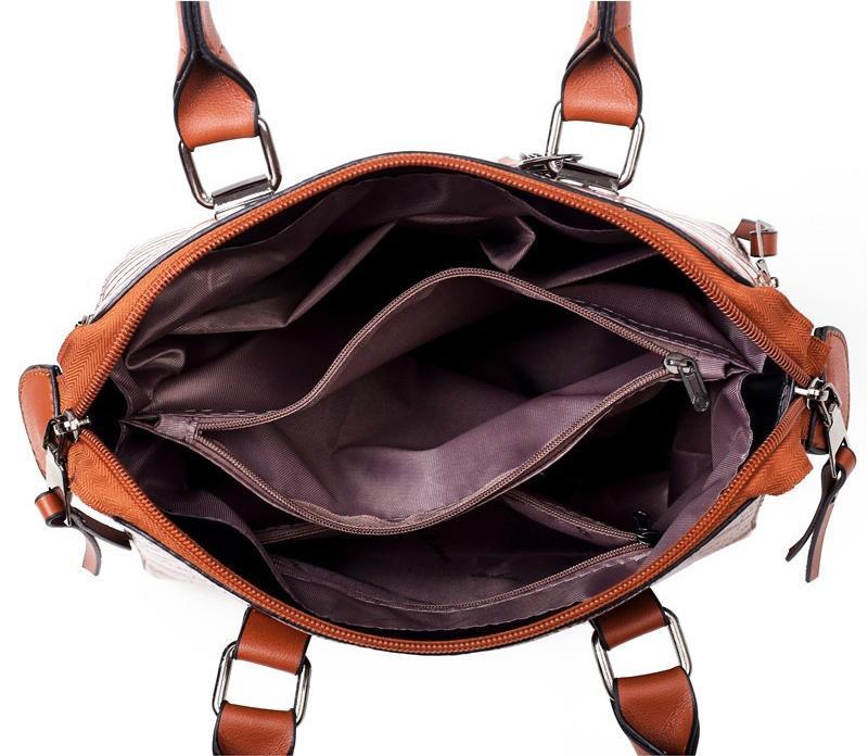 Stella™ | 4-Piece Crocodile Pattern Handbag