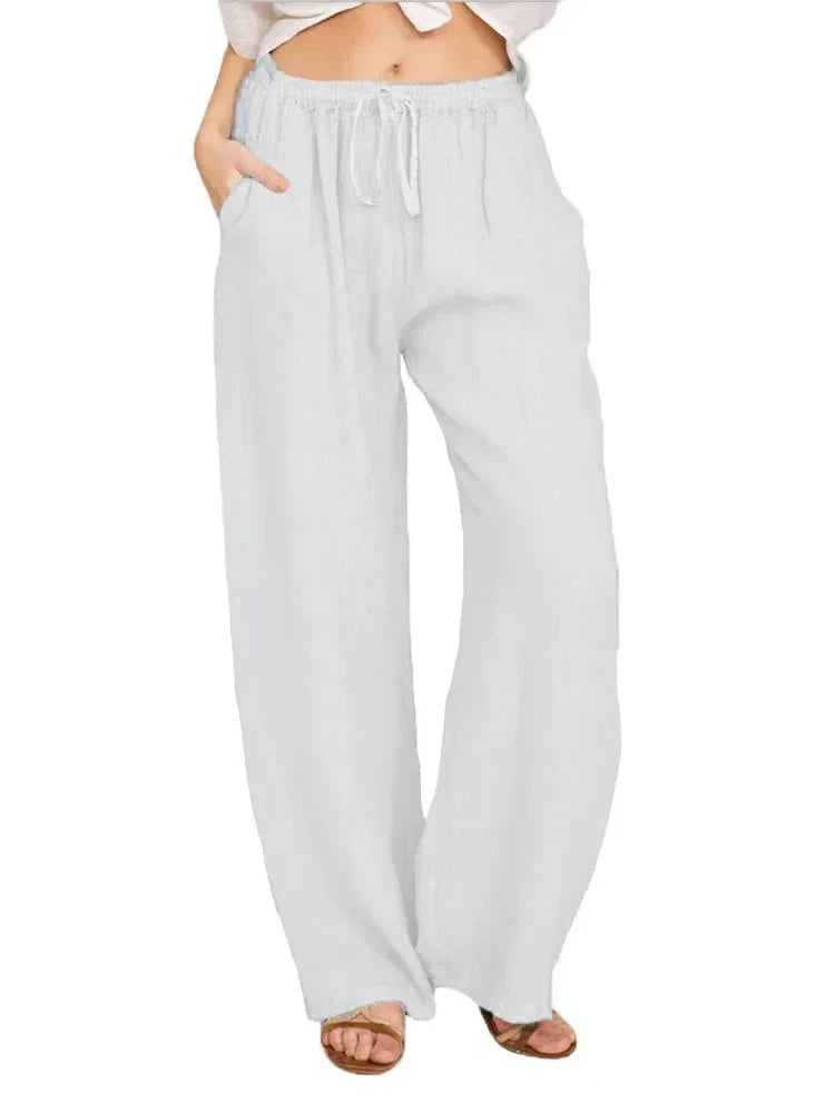 WILLOW - Cotton Linen Pants