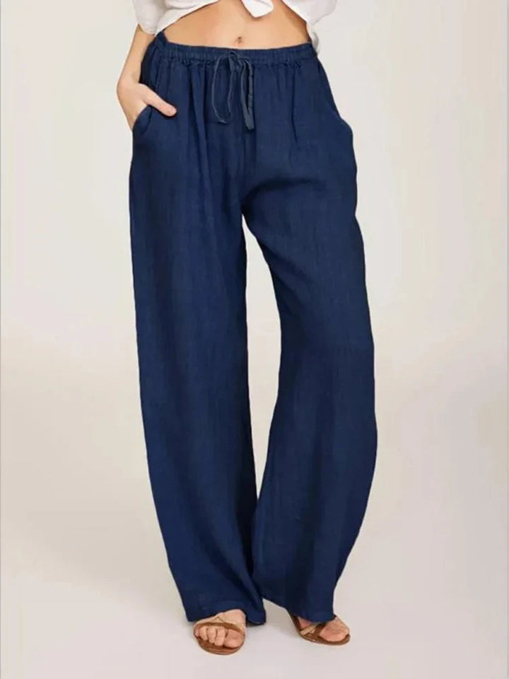 WILLOW - Cotton Linen Pants