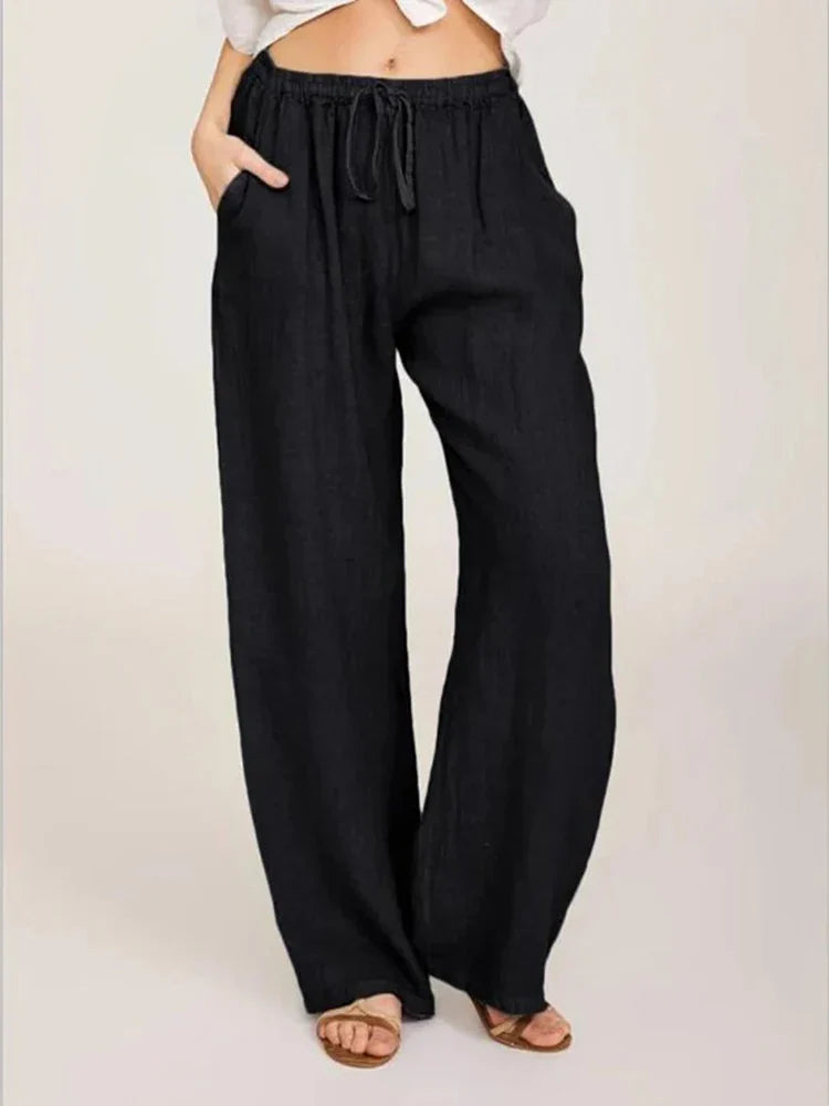 WILLOW - Cotton Linen Pants