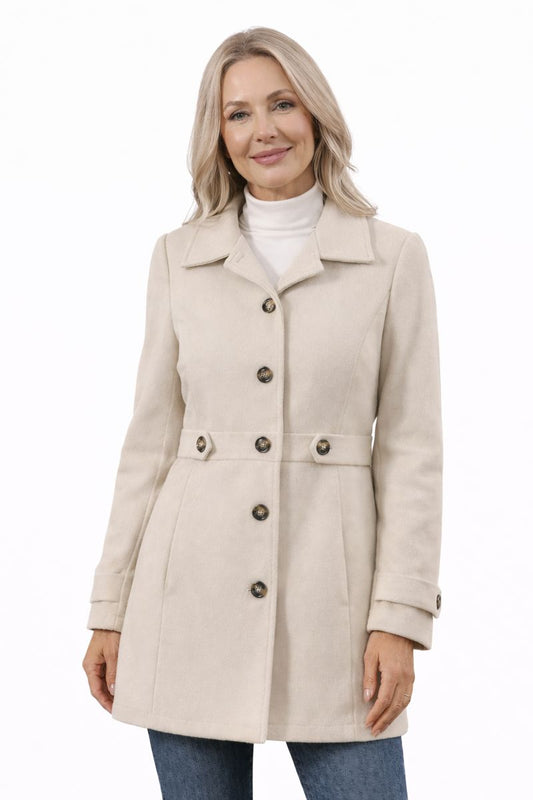 Stella ™ | Elegant Woolen Coat