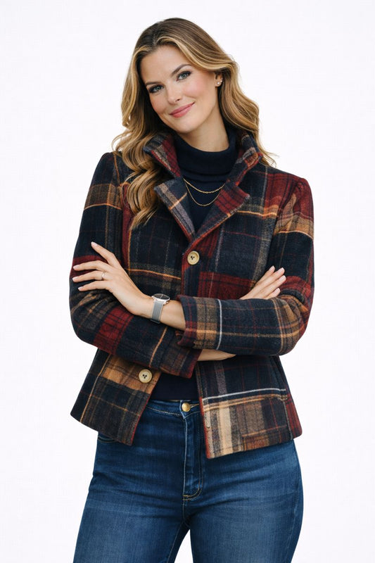 Stella ™ | Classic Plaid Jacket