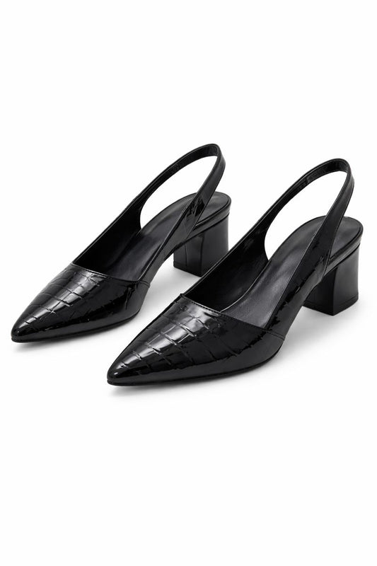 Stella™ | Patent Slingback Heels
