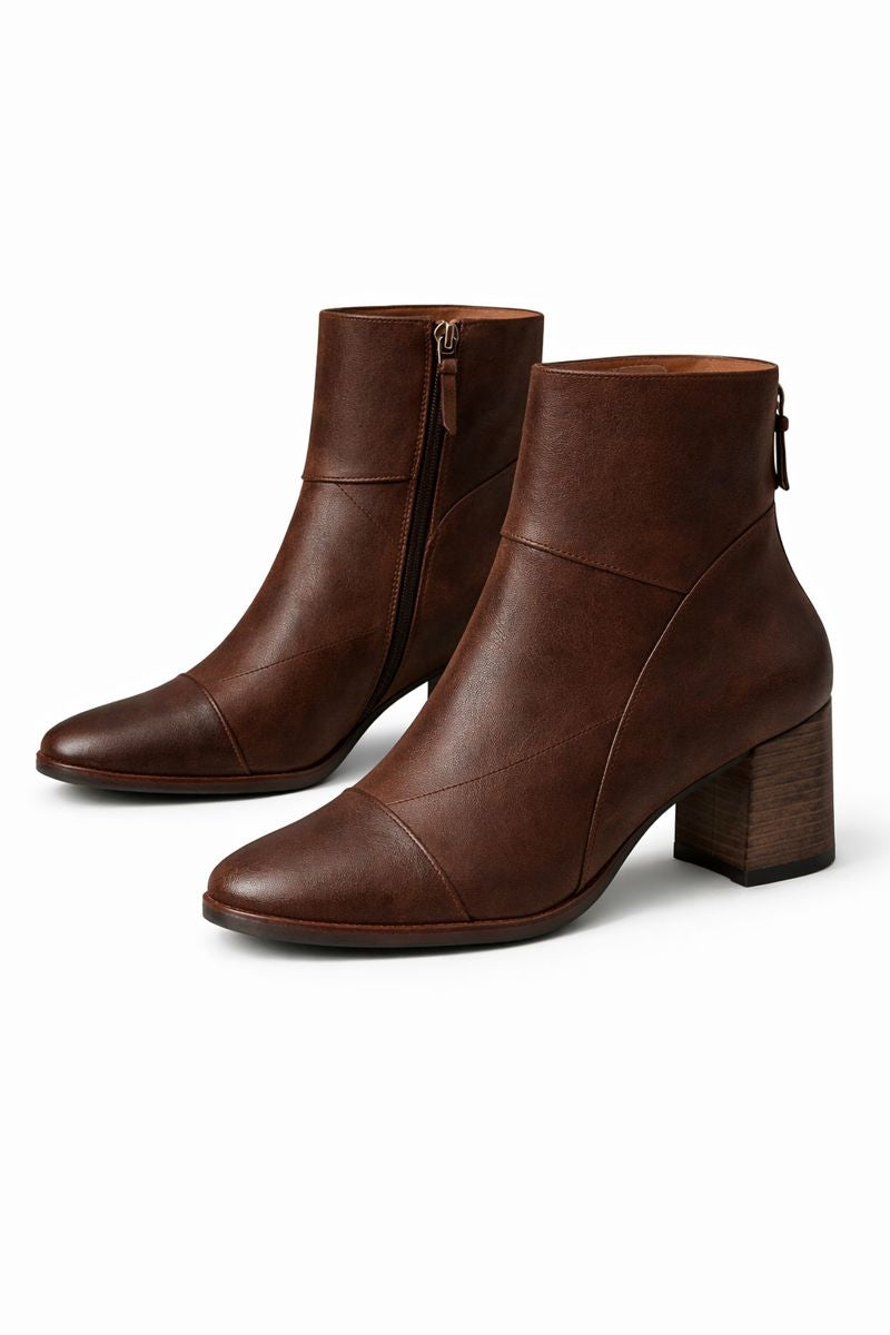 Stella™ | Classic Block Heel Ankle Boots
