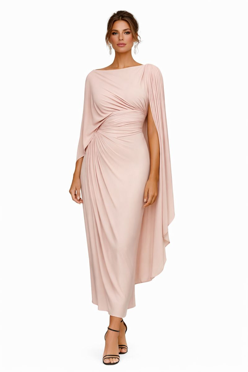 Stella™ | Draped One-Shoulder Evening Dress