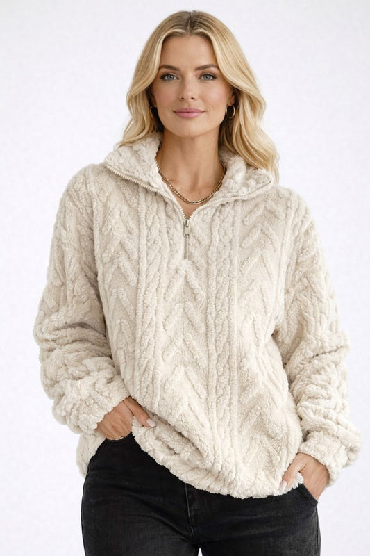 Stella ™ | Quarter- Zip Sweater