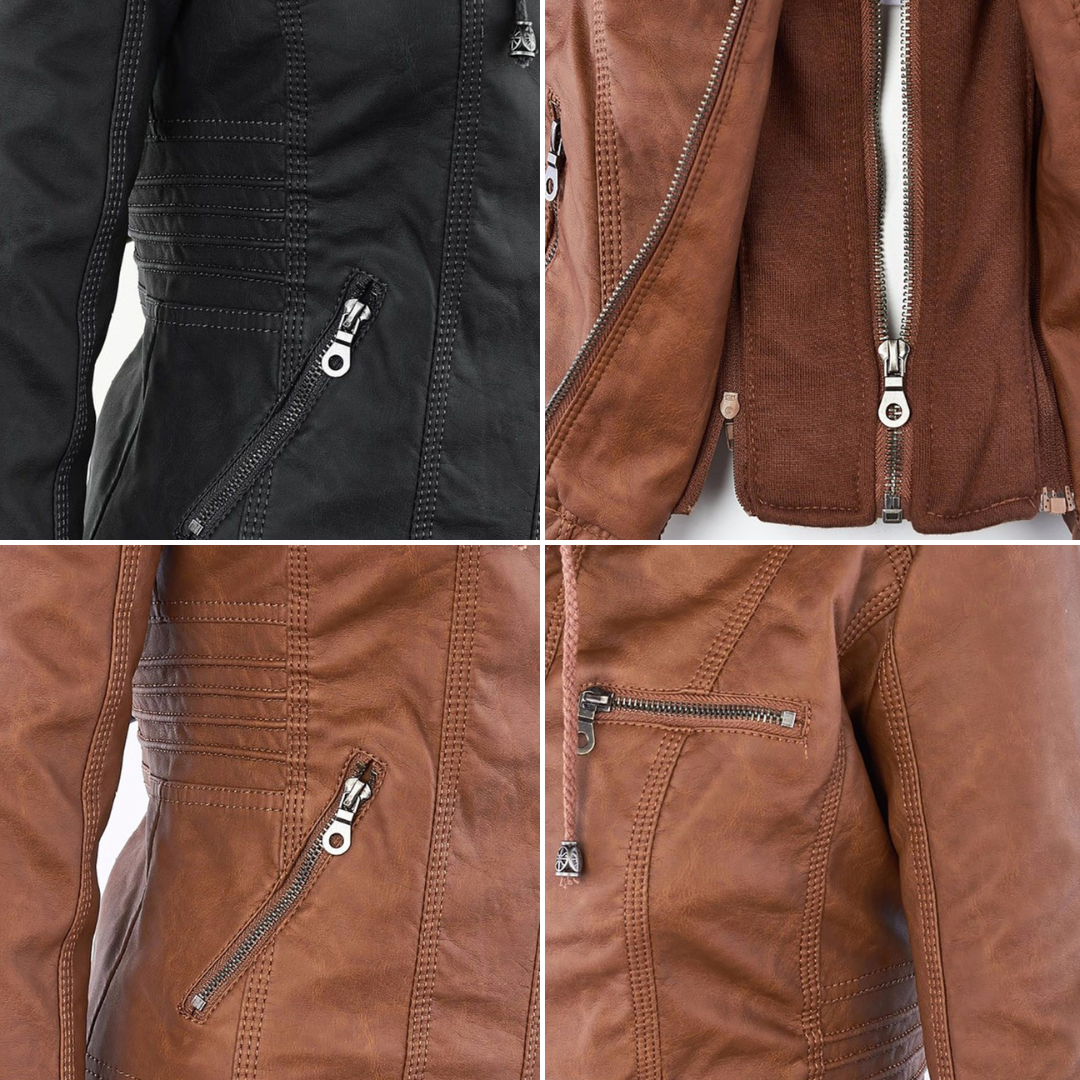 JAIN - Vegan Leather Winter Jacket