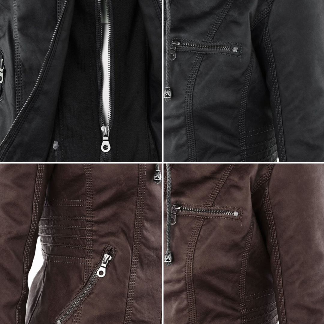 JAIN - Vegan Leather Winter Jacket