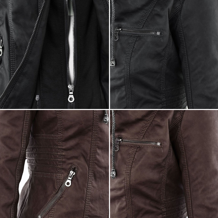 JAIN - Vegan Leather Winter Jacket