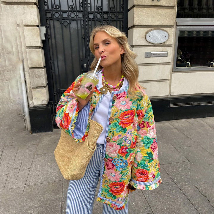 Jill | Flowery Jacket