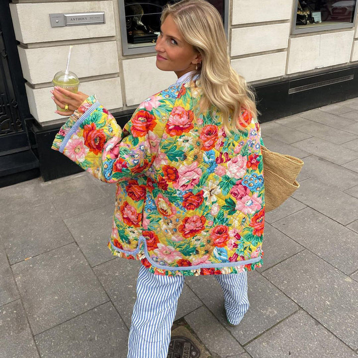 Jill | Flowery Jacket