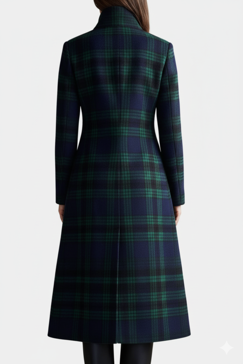 Stella ™ || Timeless Plaid Elegant Coat