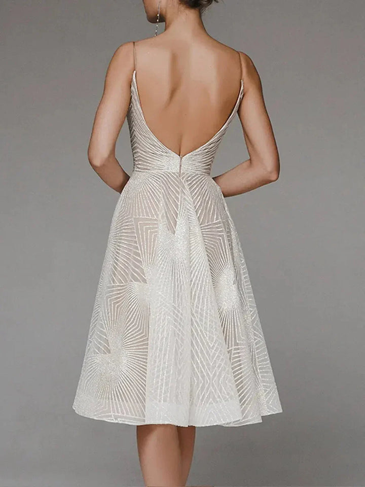 LARA™ | Elegant Dress with Open Back