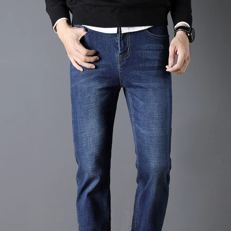 Alex | Slim-Fit Straight Stretch Jeans for Men