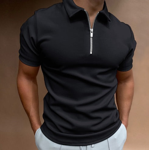 Zip-Closure Polos with Ultimate Comfort