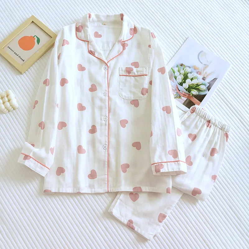 Stella ™ | Cozy Heart Pajama Set