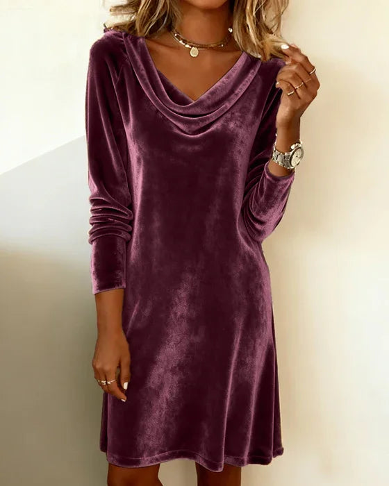 Stella ™ | Loose Fitting Velvet Dress