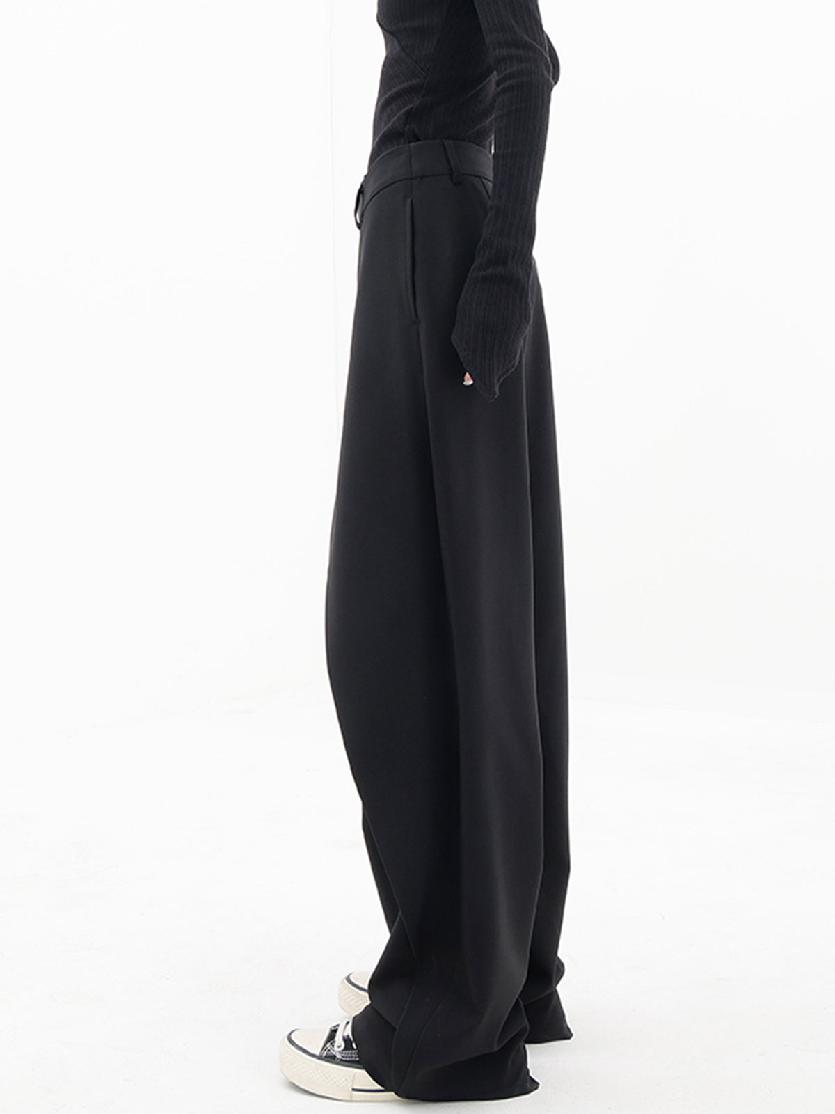 Stella ™ | Layer Button Baggy Wide Leg Pants