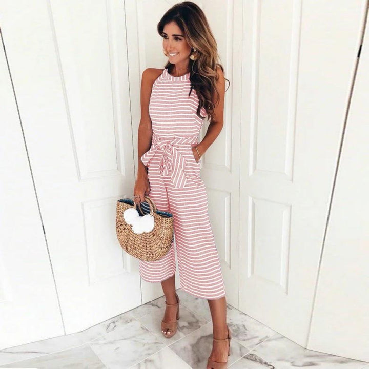 Gianna™ Elegant Striped Jumpsuit