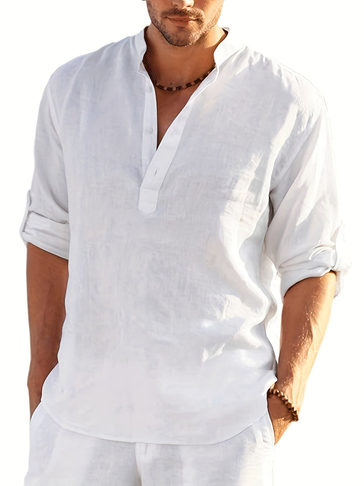 Lars - Stylish Henley Shirt