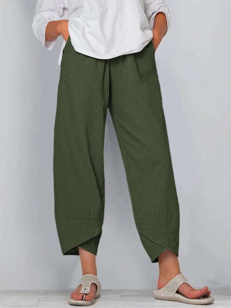 Stella ™ | Color Simple Casual Ankle Pants