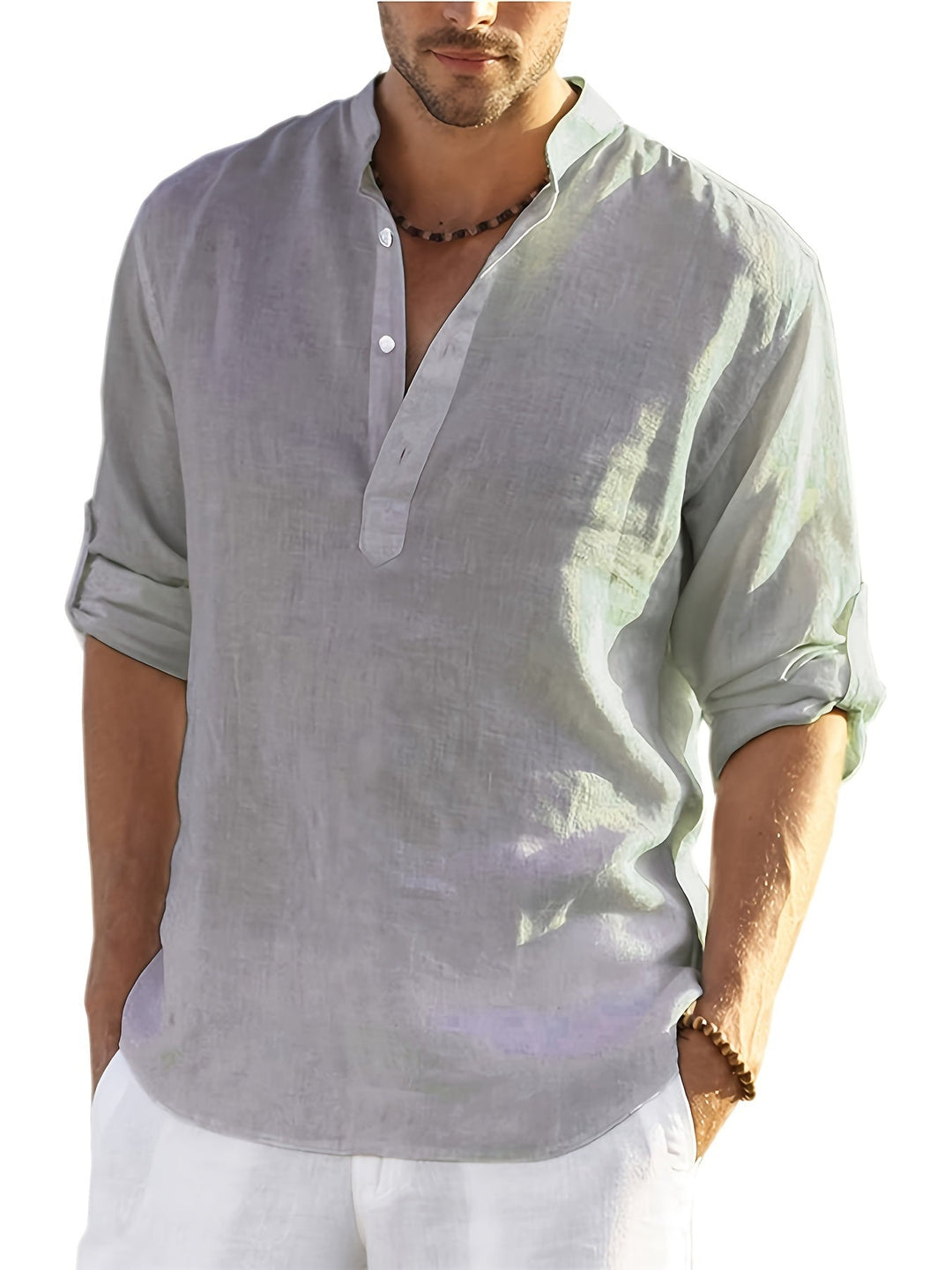 Lars - Stylish Henley Shirt