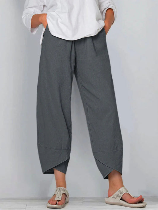 Stella ™ | Color Simple Casual Ankle Pants
