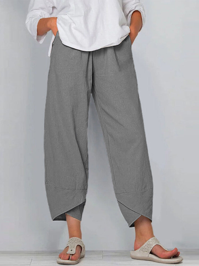 Stella ™ | Color Simple Casual Ankle Pants