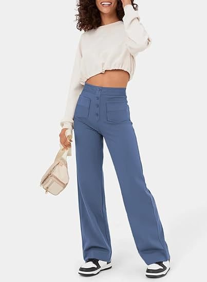 Alina - Elastic Casual Pants