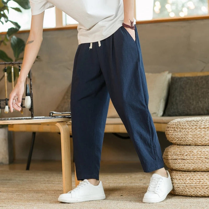 LORENZO | LINEN SUMMER PANTS